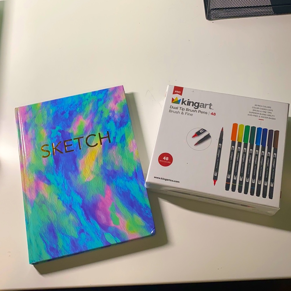 Sketchbook x Brush Pens
